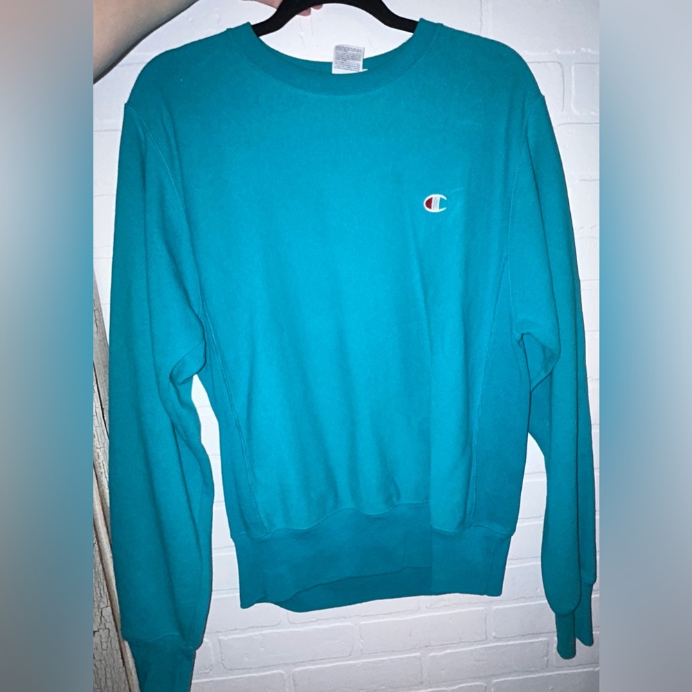 Blue Champion Crewneck